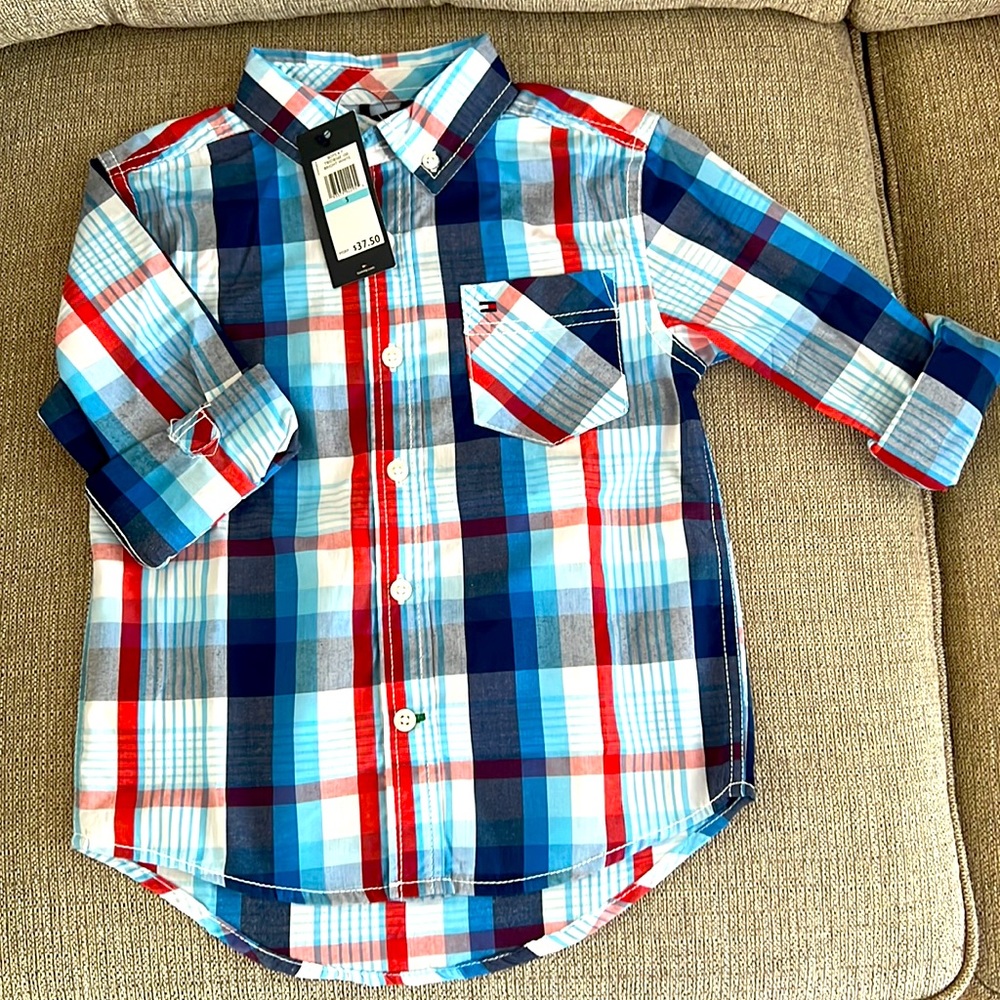 Tommy Hilfiger kids button down shirt